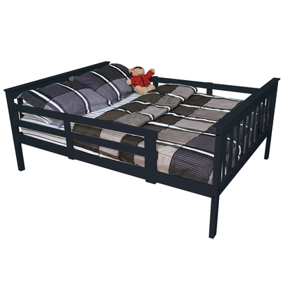 Versaloft Mission Amish Made Kids Bed Frame with Guardrails