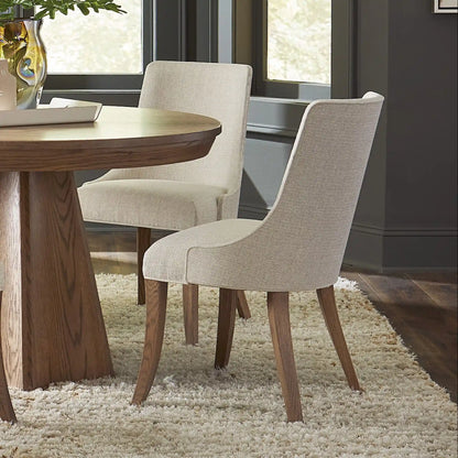 Fairfield Chair in Oak with American Antique Stain and Melody Fabric