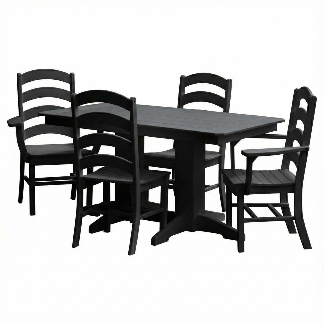 Keystone Amish Co. Josie 5-Foot Poly Outdoor Dining Set