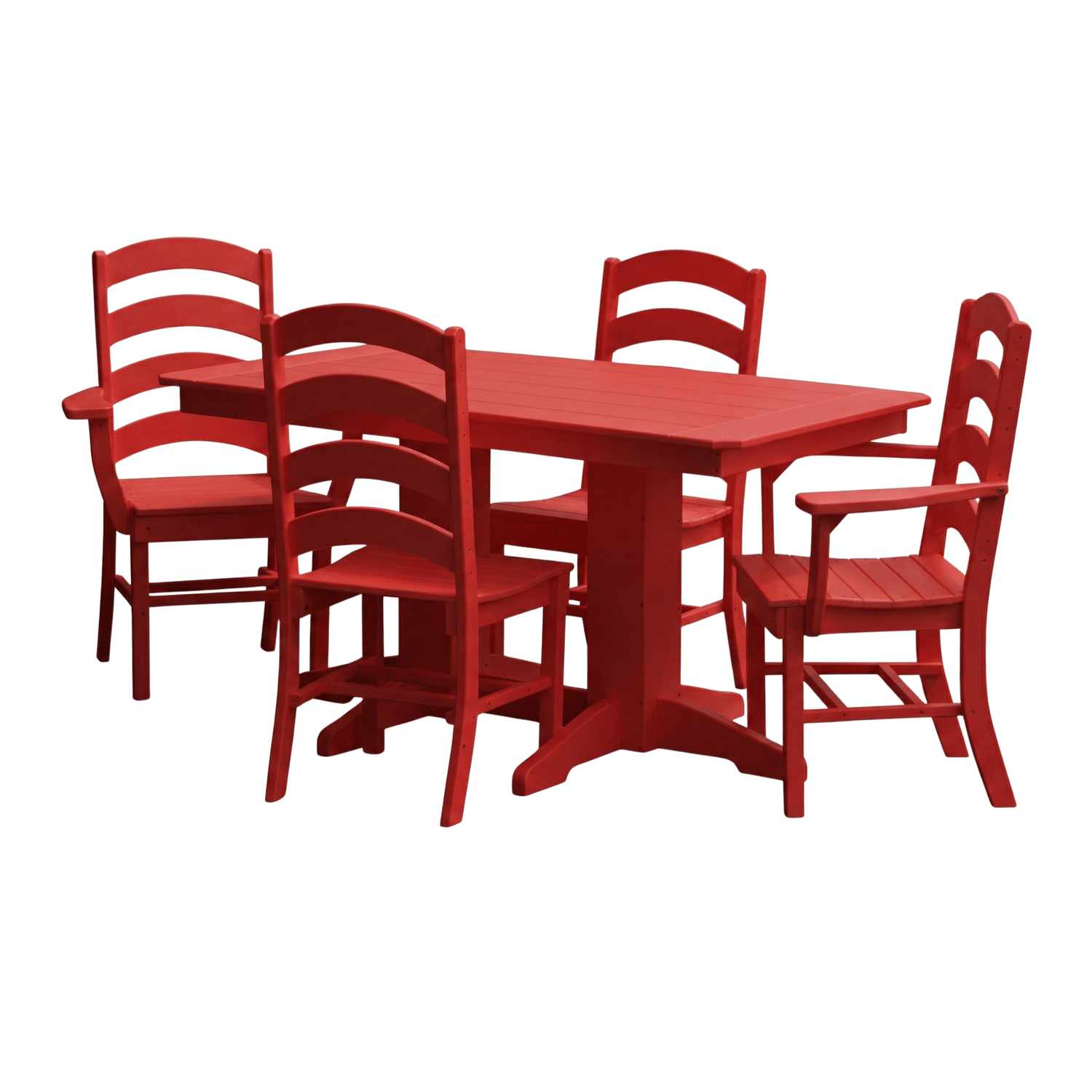 Keystone Amish Co. Josie 5-Foot Poly Outdoor Dining Set