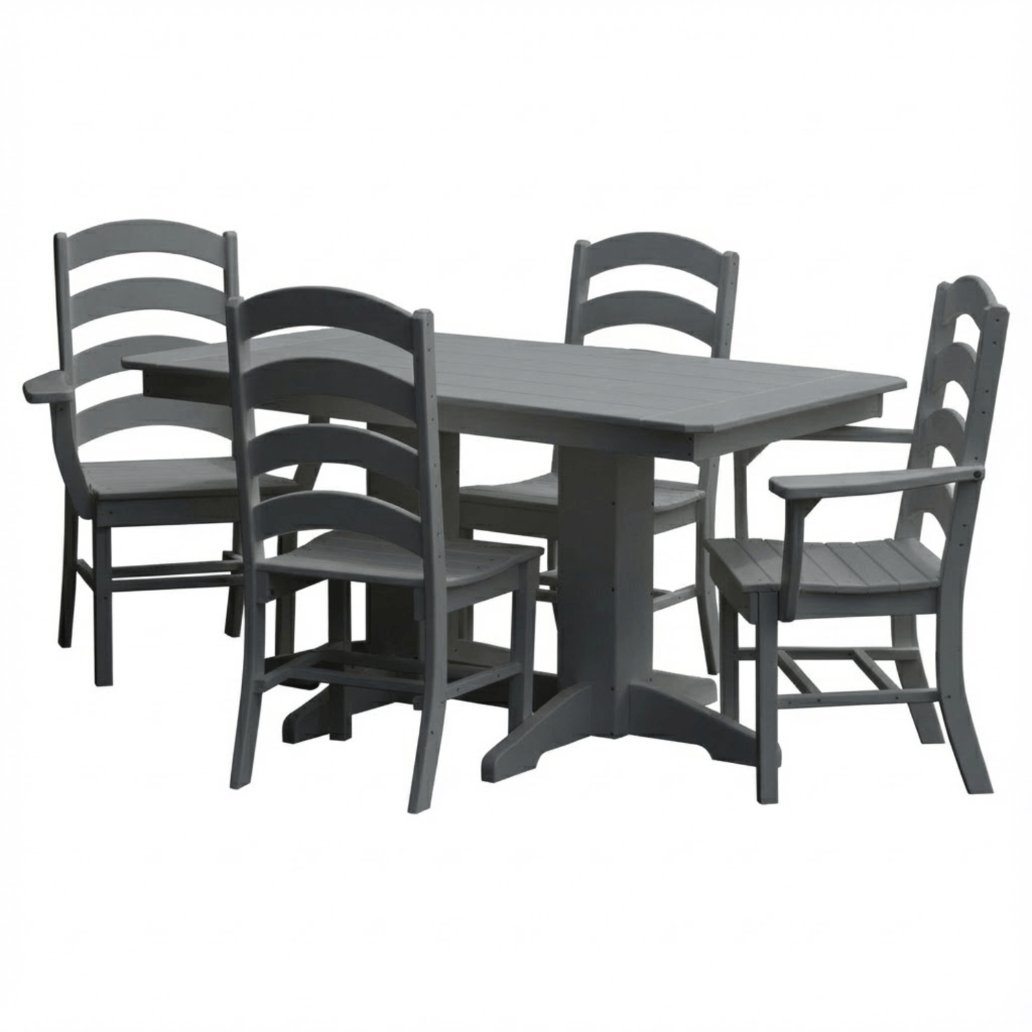 Keystone Amish Co. Josie 5-Foot Poly Outdoor Dining Set