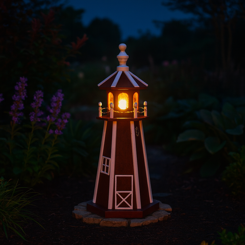 Heritage Lawncraft Classic Engineered Wood Decorative Lighthouse