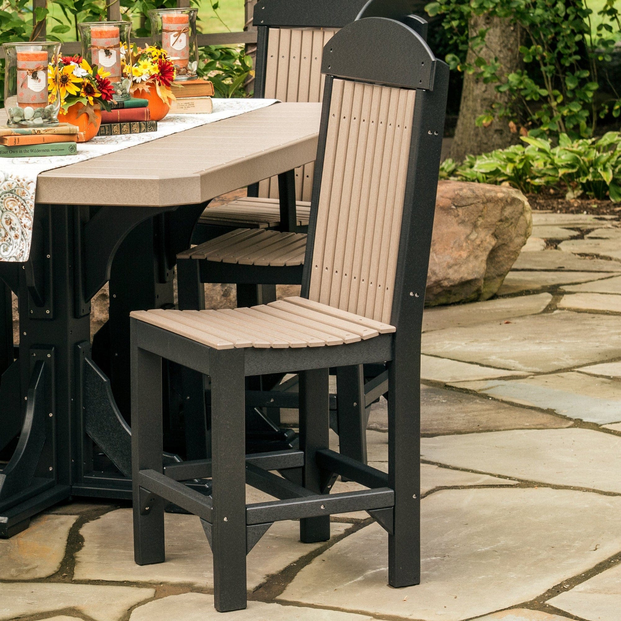 Luxcraft Classic Poly Counter Height Dining Chair