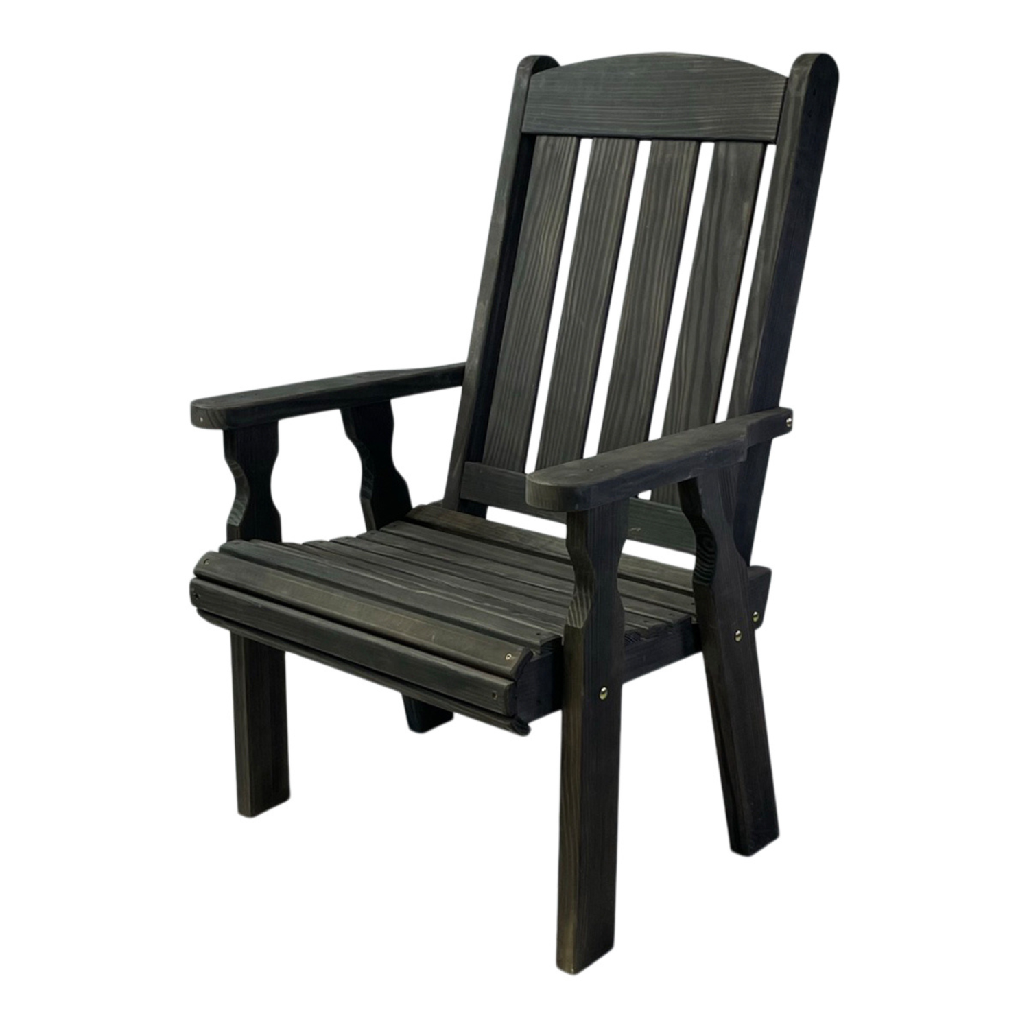 Amish Casual Heavy Duty 600 Lb High Back Mission Treated Patio Chair