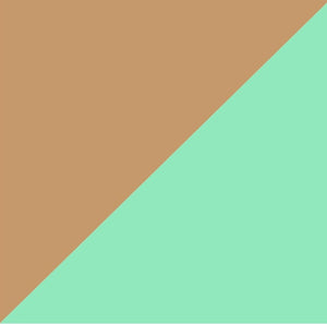 Natural Teak on Seafoam