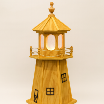 Heritage Lawncraft Pressure Treated Wood Decorative Lighthouse