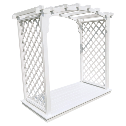 Heritage Lawncraft Newberry Pressure Treated Wooden Garden Arbor