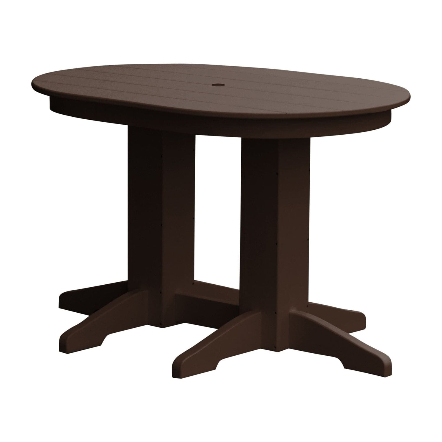Keystone Amish Co. Poly Composite Oval Outdoor Dining Table
