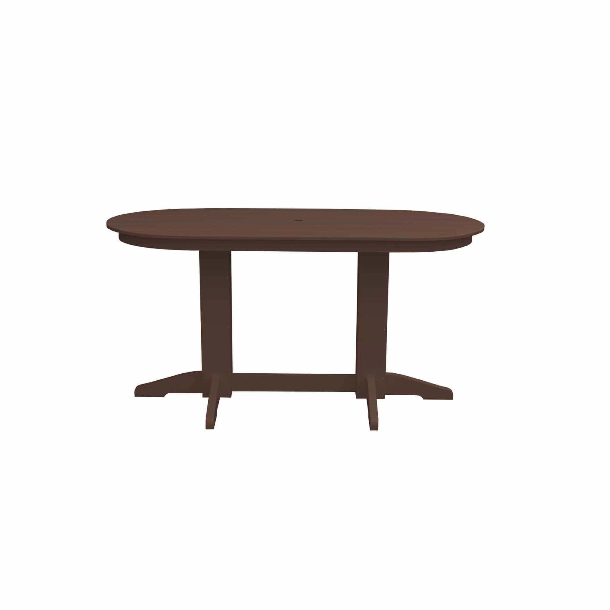 Keystone Amish Co. Poly Composite Oval Outdoor Dining Table