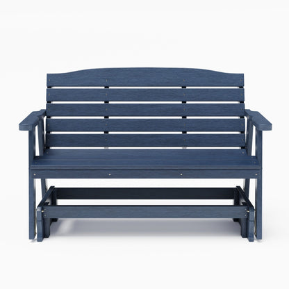 SimplyPoly Amish Made Classic Recycled Plastic Porch Glider