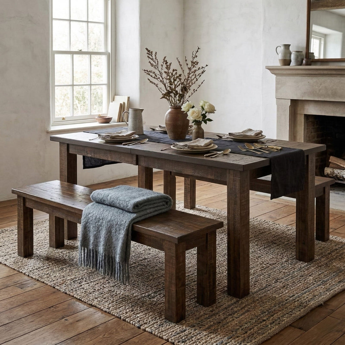 Hoosier Timbercraft Sanders Maple Rectangular Dining Table