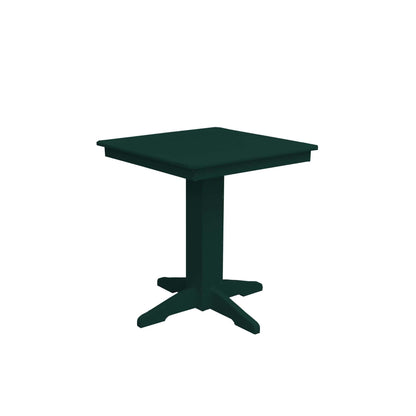 Keystone Amish Co. Square Poly Outdoor Counter Height Table