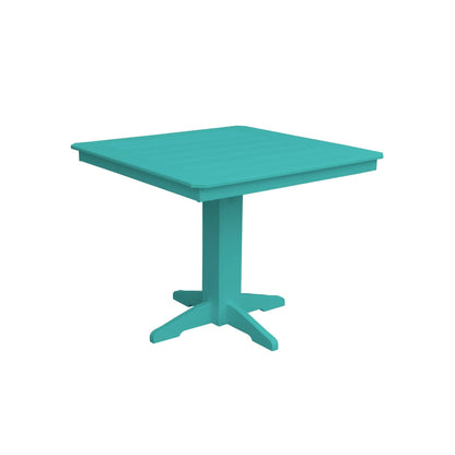 Keystone Amish Co. Square Poly Outdoor Counter Height Table