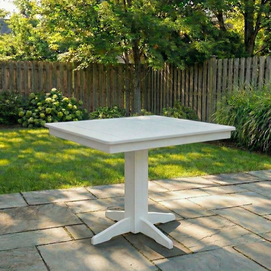 Keystone Amish Co. Square Poly Outdoor Counter Height Table