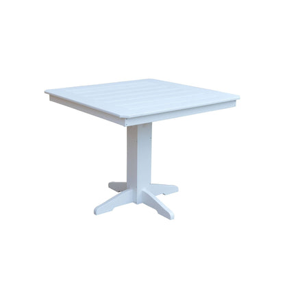 Keystone Amish Co. Square Poly Outdoor Counter Height Table