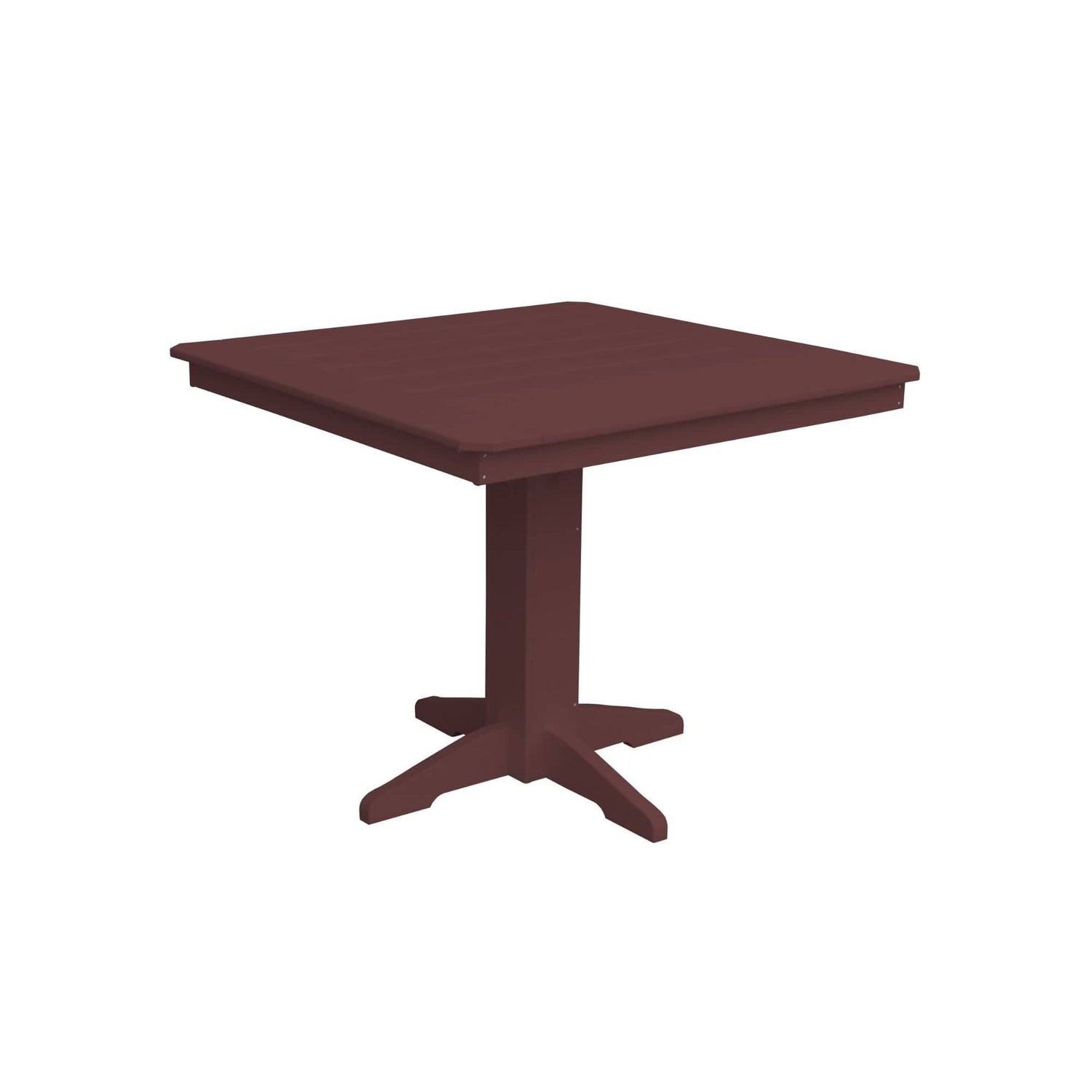 Keystone Amish Co. Square Poly Outdoor Counter Height Table