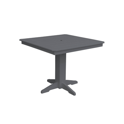 Keystone Amish Co. Square Poly Outdoor Counter Height Table