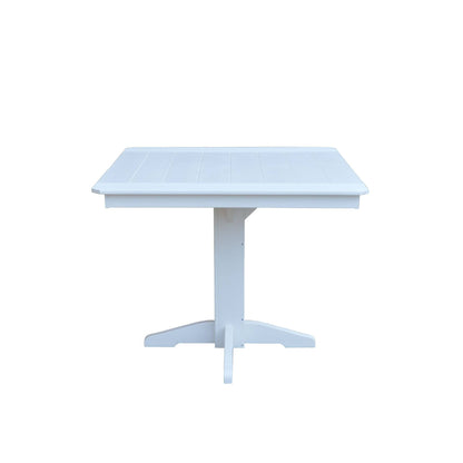 Keystone Amish Co. Square Poly Outdoor Counter Height Table