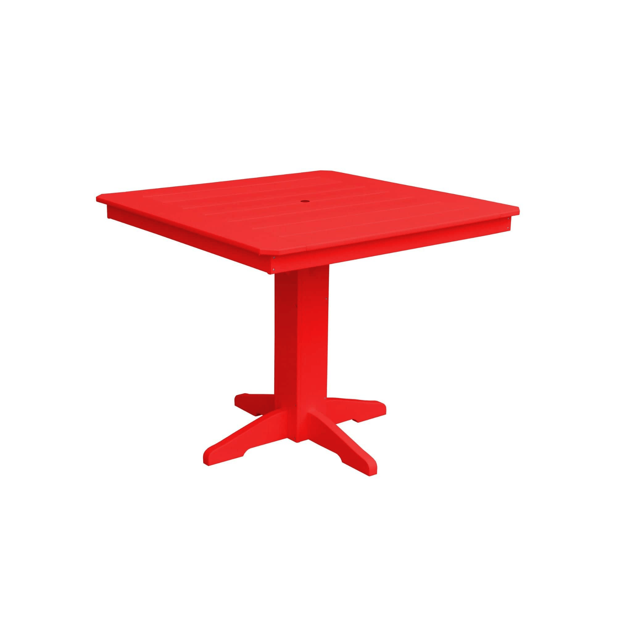 Keystone Amish Co. Square Poly Outdoor Counter Height Table