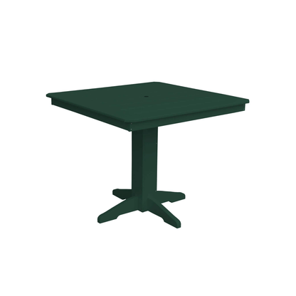 Keystone Amish Co. Square Poly Outdoor Counter Height Table
