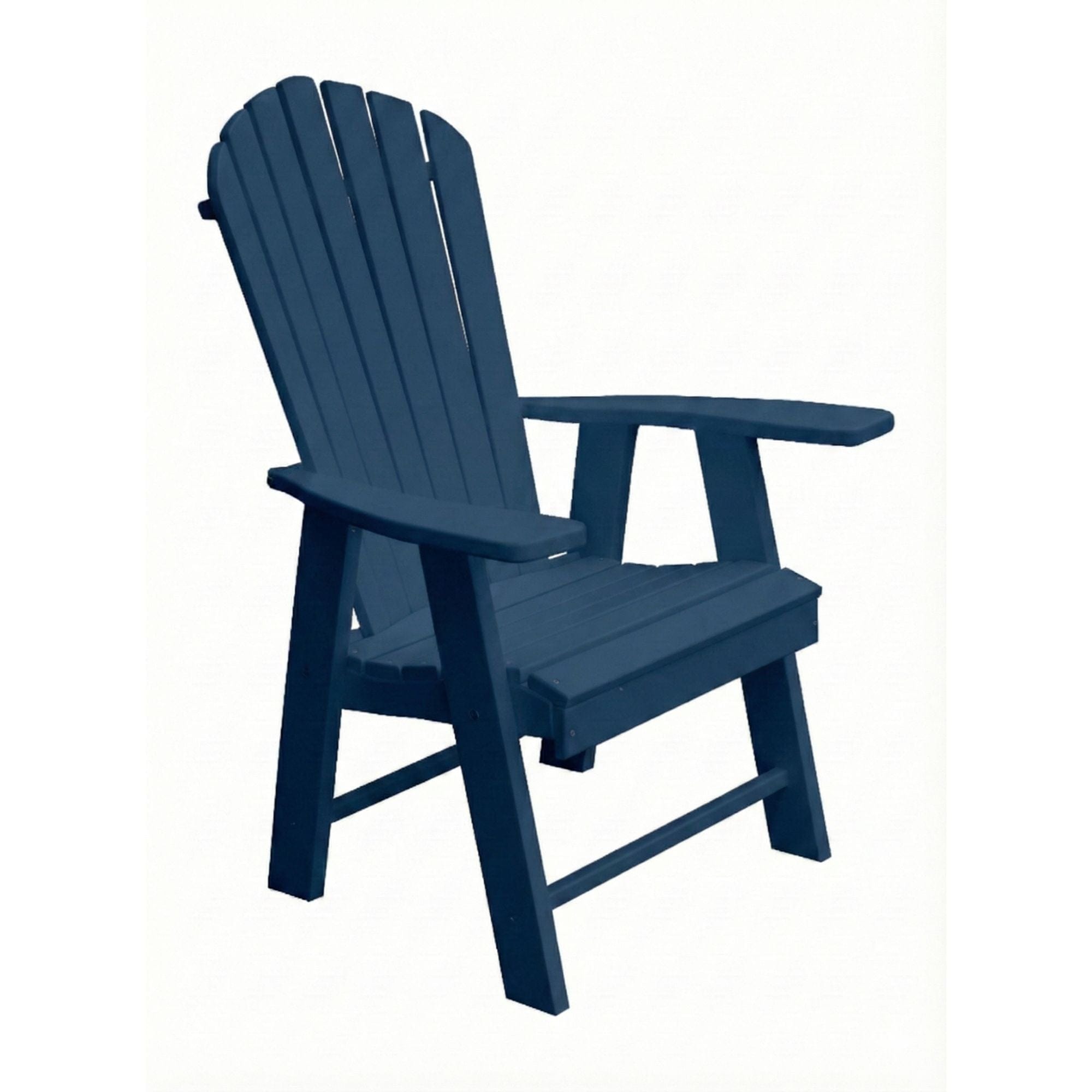 Keystone Amish Co. Poly Lumber Upright Adirondack Arm Chair