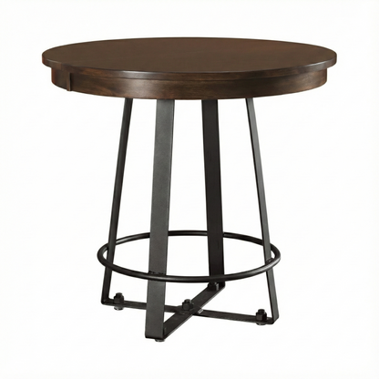 Hoosier Timbercraft Walker Maple Counter Height Round Bar Table