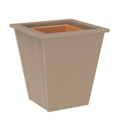 LuxCraft Elite Poly Lumber Planter