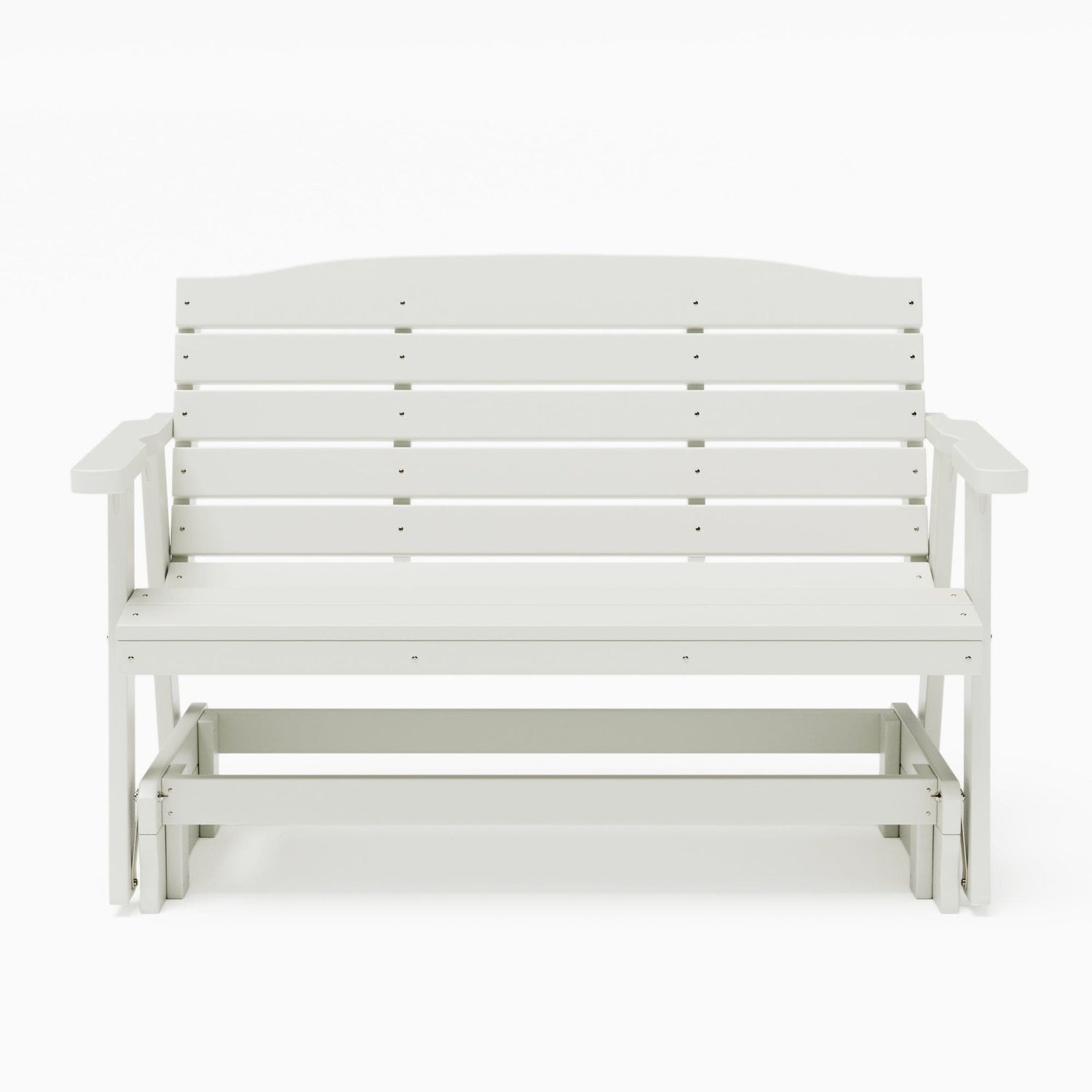 SimplyPoly Amish Made Classic Recycled Plastic Porch Glider