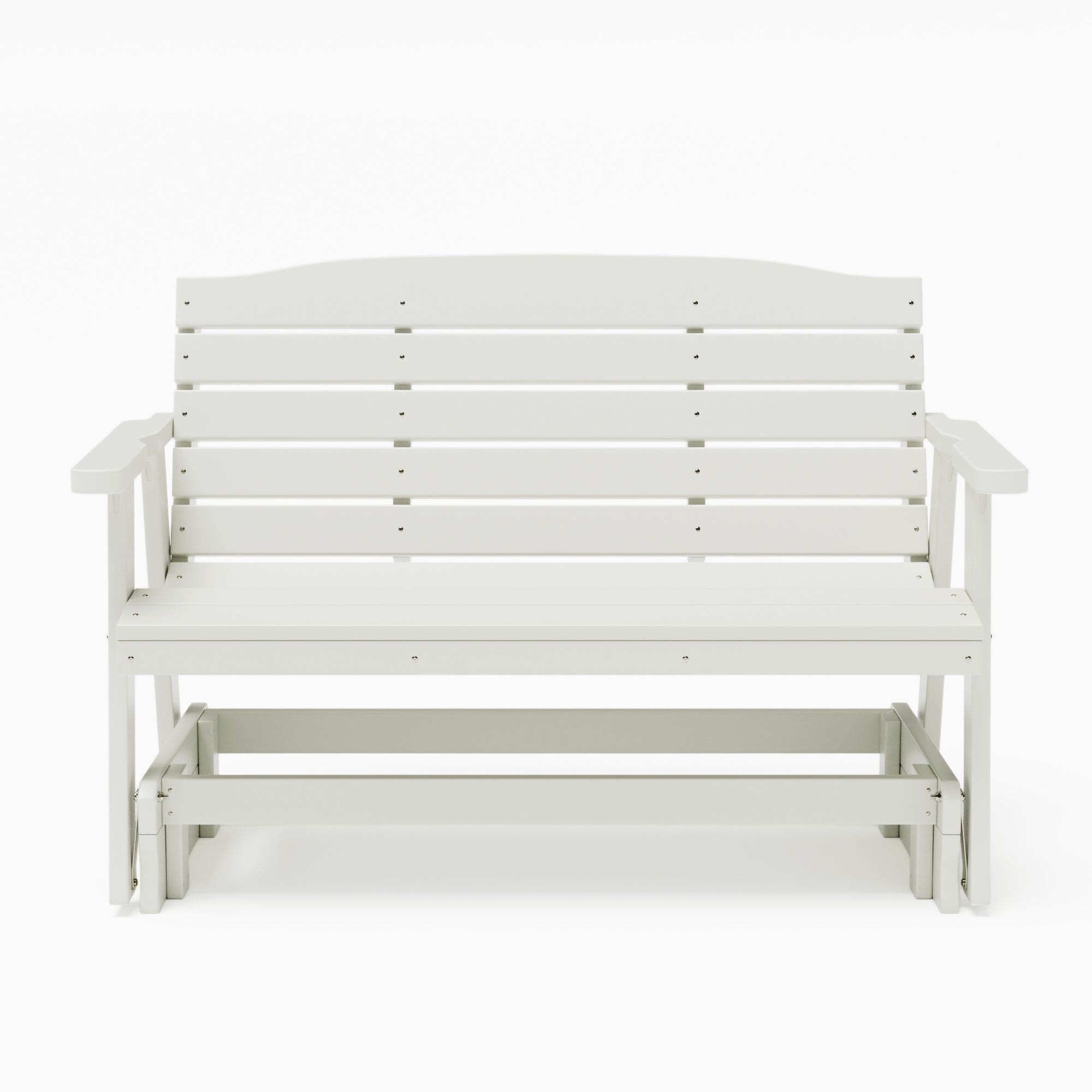 SimplyPoly Amish Made Classic Recycled Plastic Porch Glider