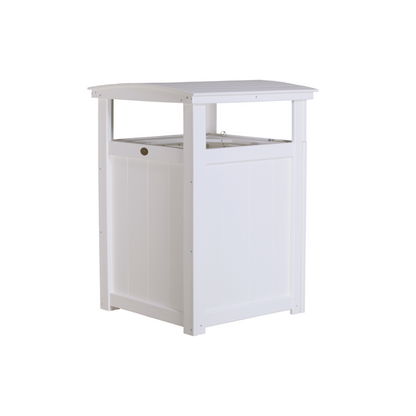 LuxCraft Poly Lumber Outdoor Trash Can