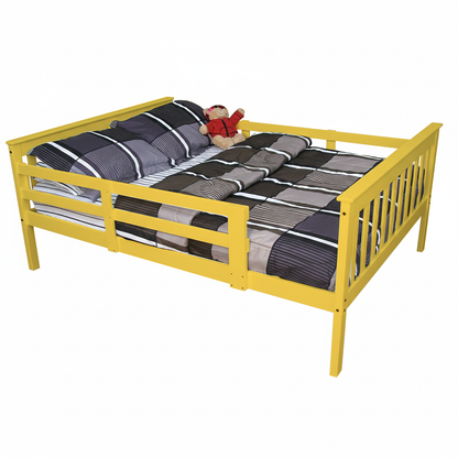 Versaloft Mission Amish Made Kids Bed Frame with Guardrails